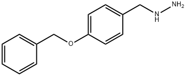 (4-BENZYLOXY-BENZYL)-HYDRAZINE Struktur