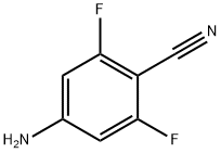 Benzonitrile, 4-amino-2,6-difluoro- (9CI) Struktur