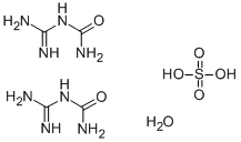 N-GUANYLUREA SULFATE HYDRATE Struktur