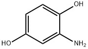 1,4-benzenediol,2-aMino- Struktur