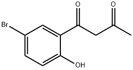 1-(5-BROMO-2-HYDROXYPHENYL)1 3-BUTANEDI& Struktur