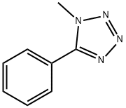 1H-Tetrazole, 1-methyl-5-phenyl- Struktur