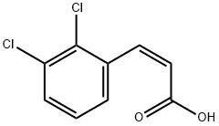 (Z)-3-(2,3-Dichlorophenyl)propenoic acid Struktur