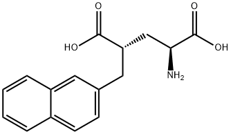 (4S)-4-(NAPHTHALEN-2-YLMETHYL)-L-GLUTAMIC ACID
 Struktur