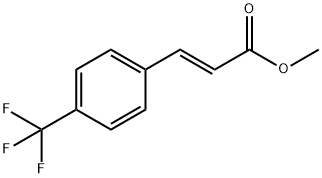 METHYL 4-TRIFLUOROMETHYLCINNAMATE Struktur