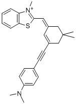 STYRYL 9M TETRAFLUOROBORATE Struktur