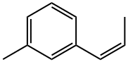 1-[(Z)-1-Propenyl]-3-methylbenzene Struktur