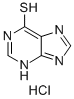 6-MERCAPTOPURINE HYDROCHLORIDE Struktur