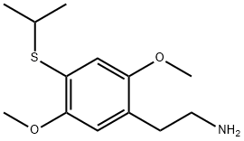 2,5-DIMETHOXY-4-ISOPROPYLTHIOPHENYLETHYLAMIN Struktur