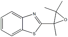 Benzothiazole, 2-(trimethyloxiranyl)-, (-)- (9CI) Struktur