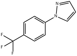 1-(4-(Trifluoromethyl)phenyl)-1H-pyrazole Struktur