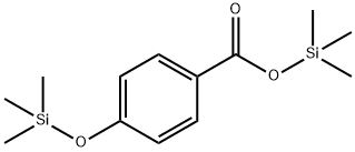 4-[(TRIMETHYLSILYL)OXY]-BENZOIC ACID TRIMETHYLSILYL ESTER Struktur