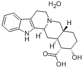 YOHIMBINIC ACID MONOHYDRATE  99 Struktur