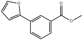 3-FURAN-2-YL-BENZOIC ACID METHYL ESTER Struktur