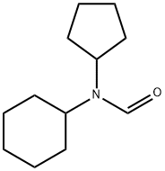 Formamide, N-cyclohexyl-N-cyclopentyl- (9CI) Struktur