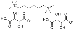 hexamethonium tartrate  Struktur