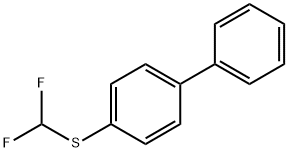 4-(Difluoromethylthio)biphenyl Struktur