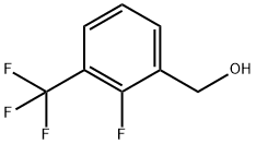 2-FLUORO-3-(TRIFLUOROMETHYL)BENZYL ALCOHOL Struktur