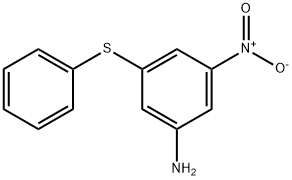 3-Nitro-5-(phenylthio)benzenamine Struktur