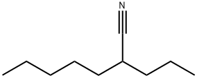 Heptanenitrile,2-propyl- Struktur