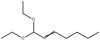 1,1-diethoxyhept-2-ene Struktur