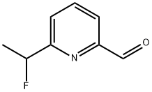 2-Pyridinecarboxaldehyde, 6-(1-fluoroethyl)- (9CI) Struktur