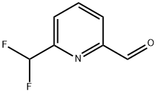 2-Pyridinecarboxaldehyde, 6-(difluoromethyl)- (9CI) Struktur