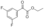 ETHYL 3,5-DIFLUOROBENZOYLFORMATE Struktur