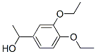 Benzenemethanol, 3,4-diethoxy-alpha-methyl- (9CI) Struktur