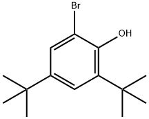 2-溴-4,6-二-叔-丁基苯酚 結(jié)構(gòu)式