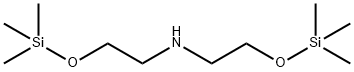 Bis[2-[(trimethylsilyl)oxy]ethyl]amine Struktur