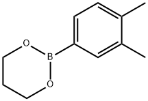 2-(3,4-DIMETHYLPHENYL)-1,3,2-DIOXABORINANE, 208390-39-0, 結(jié)構(gòu)式