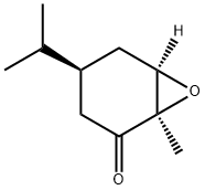 7-Oxabicyclo[4.1.0]heptan-2-one,1-methyl-4-(1-methylethyl)-,(1R,4S,6R)-(9CI) Struktur