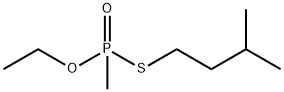 Methylphosphonothioic acid O-ethyl S-isopentyl ester Struktur