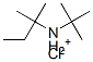 2-methylbutan-2-yl-tert-butyl-azanium chloride Struktur