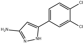 3-(3,4-DICHLOROPHENYL)-1H-PYRAZOL-5-AMINE Struktur