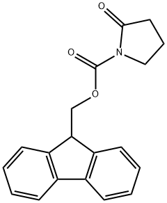 N-FMOC-2-Pyrrolidinone Struktur