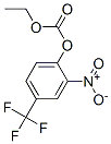 Carbonic acid ethyl 4-trifluoromethyl-2-nitrophenyl ester Struktur