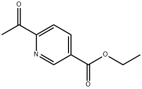 ETHYL 6-ACETYLNICOTINATE Struktur