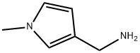 1H-PYRROLE-3-METHANAMINE, 1-METHYL- Struktur