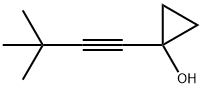 Cyclopropanol, 1-(3,3-dimethyl-1-butynyl)- (9CI) Struktur