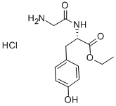 H-GLY-TYR-OET HCL Struktur