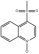 4-methylsulfonyl-1-oxido-quinoline Struktur