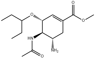 OseltaMivir Acid Methyl Ester Struktur