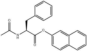 AC-DL-PHE-BETA-NAPHTHYL ESTER Struktur