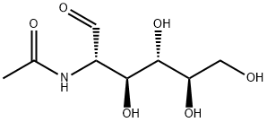 2-(Acetylamino)-2-deoxy-D-altrose Struktur