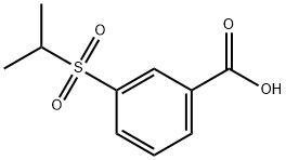 3-(isopropylsulfonyl)benzoic acid Struktur