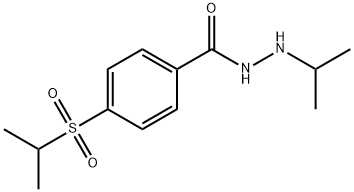 N'-Isopropyl-p-(isopropylsulfonyl)benzhydrazide Struktur