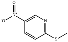 5-NITRO-2-METHYLTHIOPYRIDINE Struktur