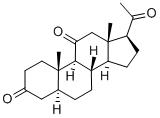 ALLOPREGNANETRIONE Struktur